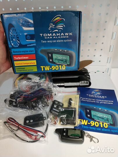 Сигнализация с автозапуском tomahawk 9010