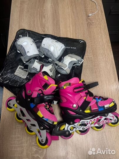 Детские ролики и защита