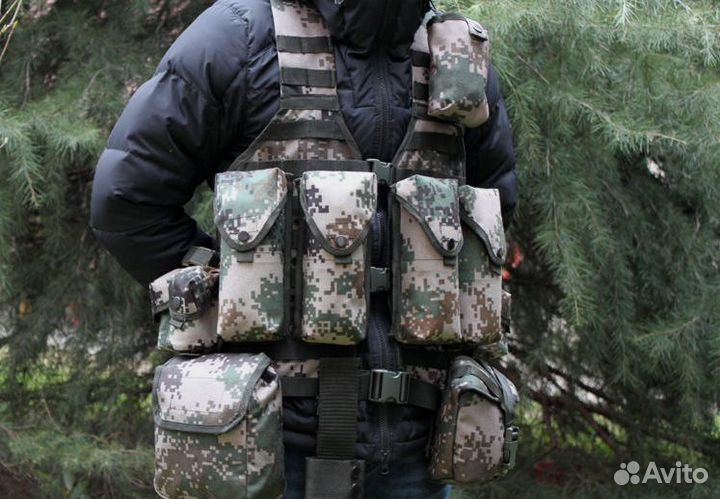 Тактический жилет, разгрузка