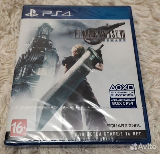 Новая Final Fantasy VII Remake PS4