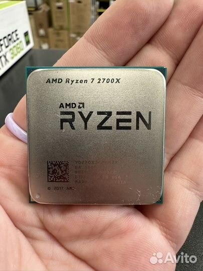 Процессор Ryzen 7 2700x 16 Потоков Сокет ам4