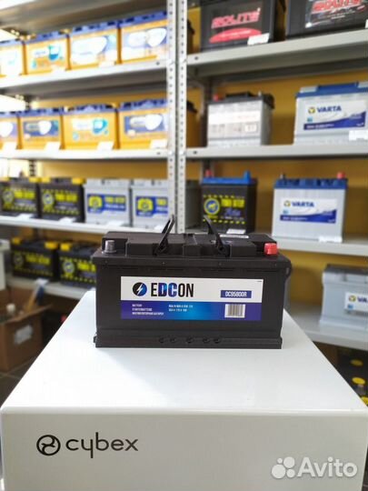 Аккумулятор 95Ah Edcon (Varta) 800A обратной