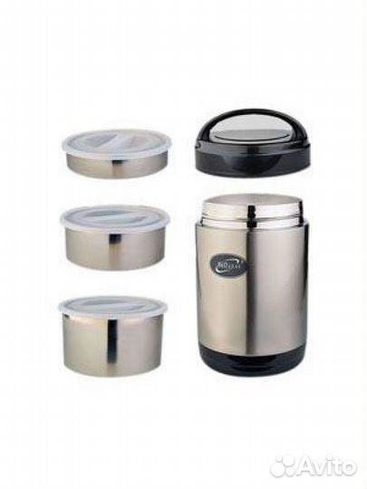 Термос ш/г с 3-мя метал.конт. 1,8 (biostal) NR-180