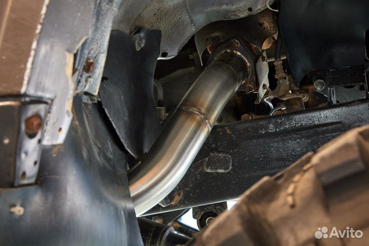 Даунпайп Toyota Land Cruiser 78 1kzte BMS