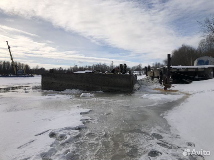 Дебаркадер ж/б 10х35