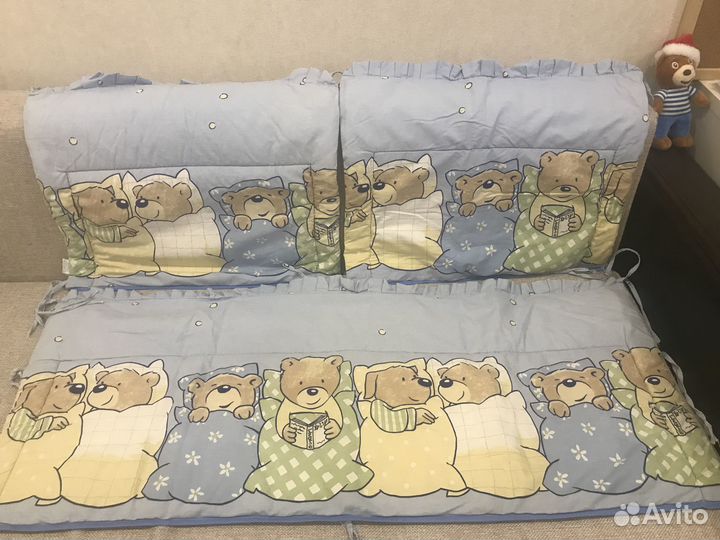 Бортики в детскую кроватку