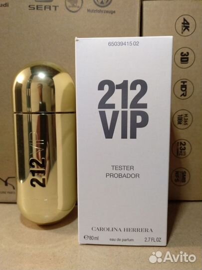 Carolina Herrera 212 VIP rose edp, 80 мл., женский