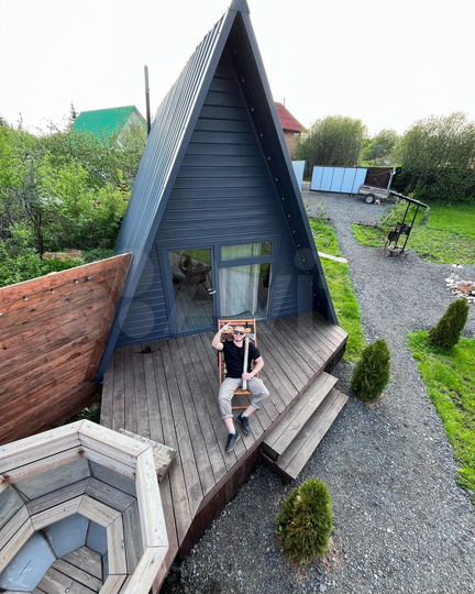 Дом 36 м² на участке 15 сот.