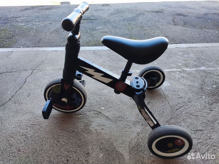 Велосипед беговел 2 в 1