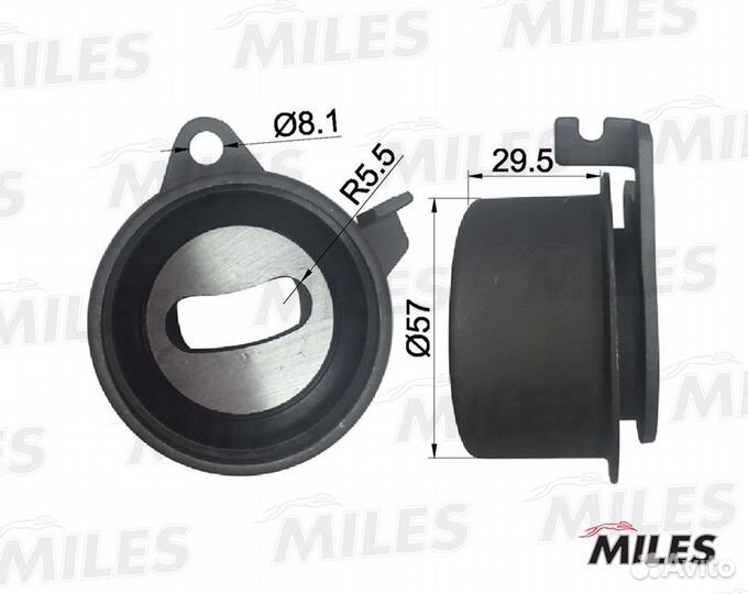 Ролик ремня грм mitsubishi lancer/colt 1.3-1.6 00