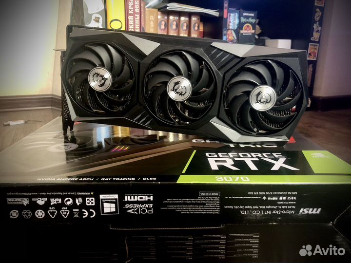 Видеокарта rtx 3070 msi gaming trio z