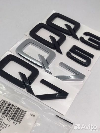 Эмблема шильдик Audi Q 3 / 5 / 7