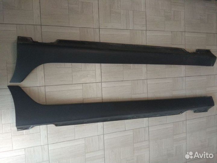 Накладки пластиковые на пороги на Hyundai ix35