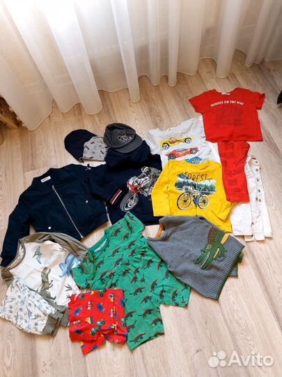 Детские вещи пакет на мальчика 98см 3года