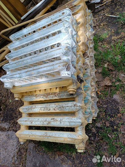 Чугунные радиаторы отопления бу