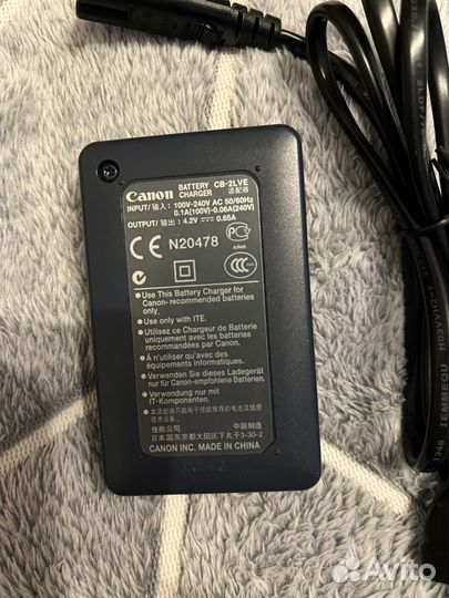 Зарядное устройство для фотоаппарата canon