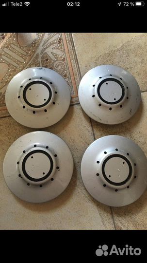 Колпаки автомобильные 4 шт