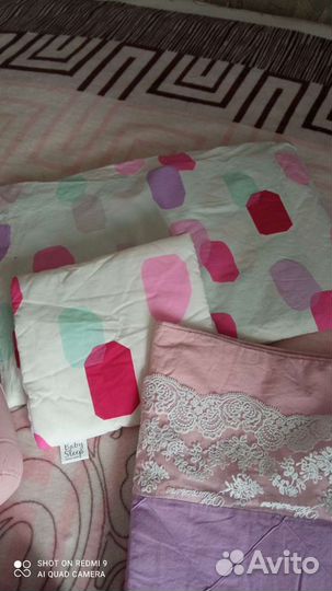 Бортики в кроватку для девочки