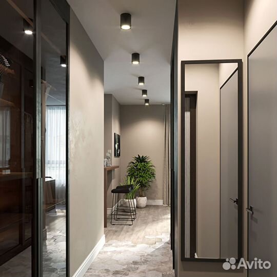 Светильник накладной под лампу GX53 HL353 41281