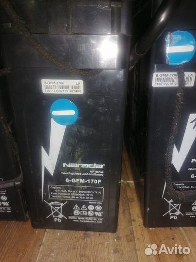 Аккумулятор Narada 6-GFM-170F 170 А\ч