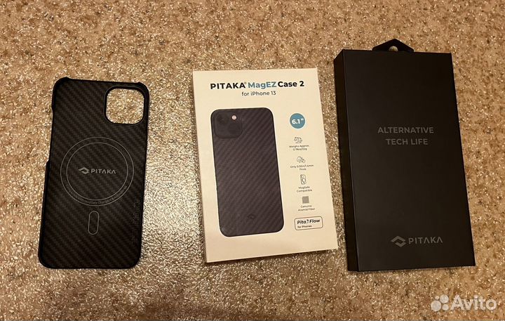 Чехол pitaka оригинальный на iPhone 13