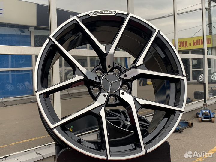 Диски Мерседес AMG R19 5/112 разноширокие