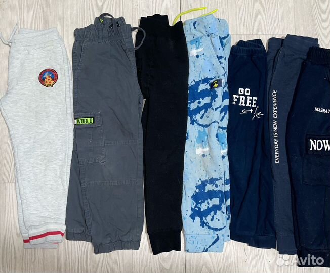 Детские вещи пакетом на мальчика 110 116