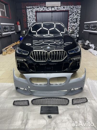 Бампер передний BMW F10 M пакет