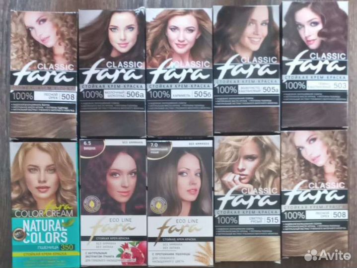 Фара краска для волос