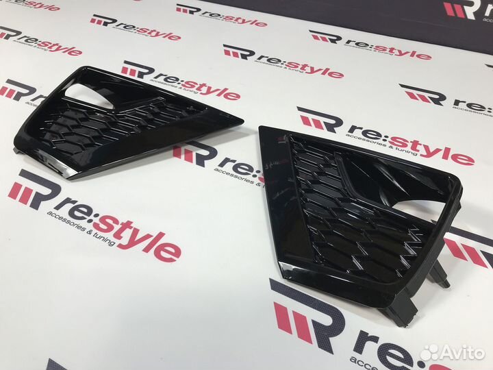 Накладки на туманки Toyota Land Cruiser