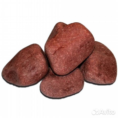 Камень малиновый кварцит обвалованный 20кг