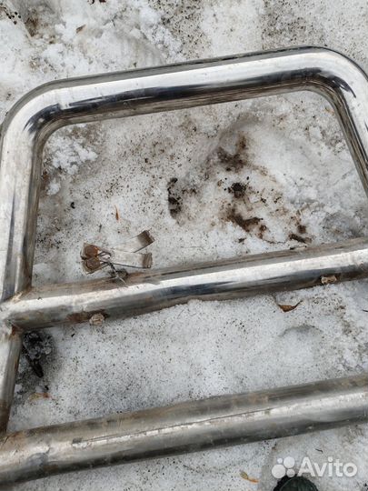 Кенгурятник на mitsubishi pajero 2