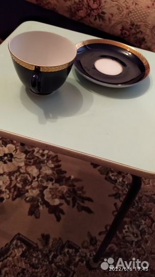 Чайная пара фарфор СССР