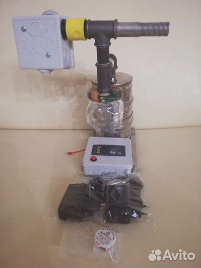 Комплект из Дымогенератора, нагнет, статики,2 б/п