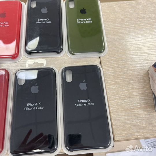 Чехол Silicone Case iPhone X/Xs