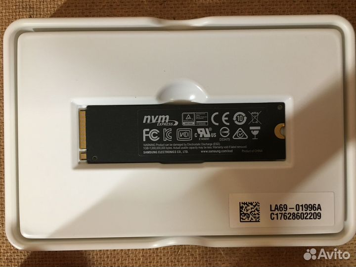 Samsung 960 EVO SSD NVMe 250Gb MZ-V6E250BW