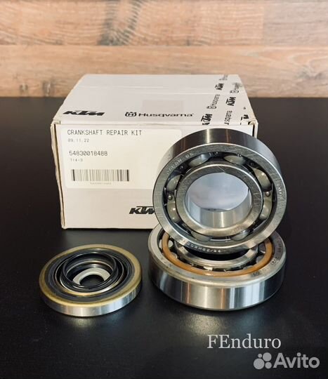 Комплект подшипников / сальников коленвала KTm