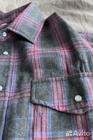 Рубашка в клетку трендовая