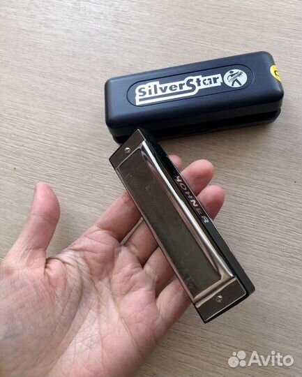 Губная гармошка hohner Silver Star D