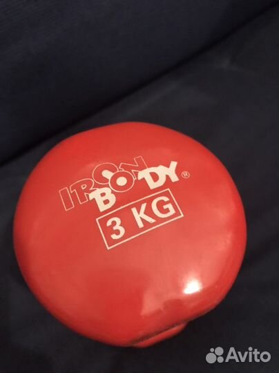 Гантели 3 кг 1шт