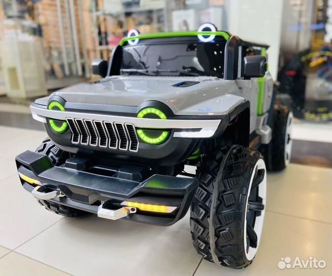 Детский электромобиль багги джип 2х местный
