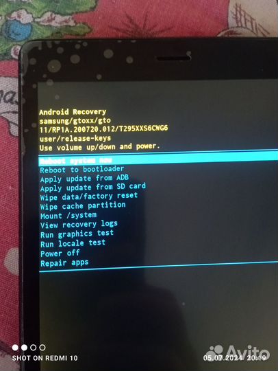 Планшет samsung t295