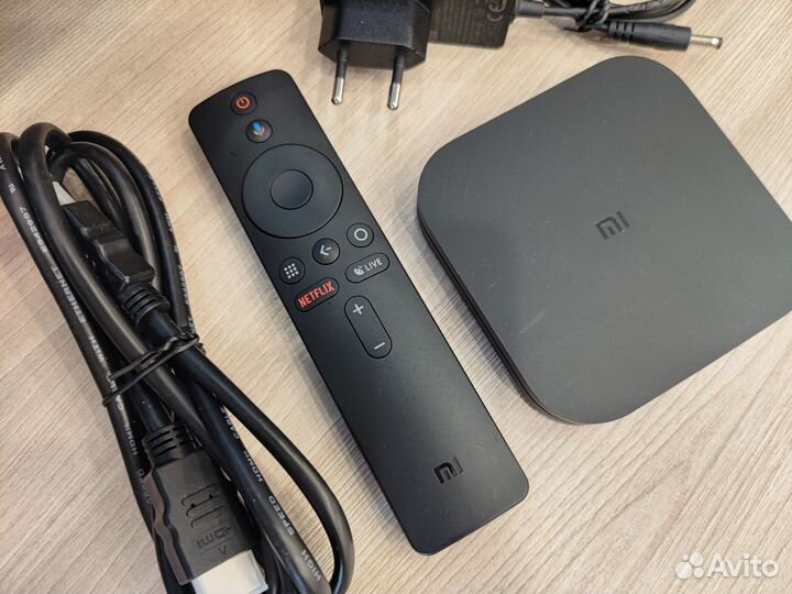 Смарт тв приставка xiaomi mi box s 4k