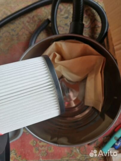 Пылесос зубр строительный 30л/1400Вт