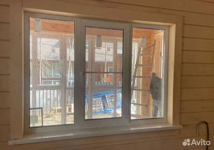 Остекление окон и балконов пвх
