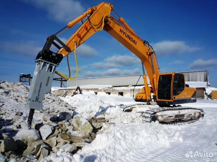 Гидромолот для экскаватора Hyundai Komatsu Hitachi