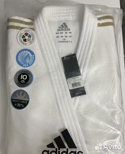 Кимоно для дзюдо adidas champion 2 Premium