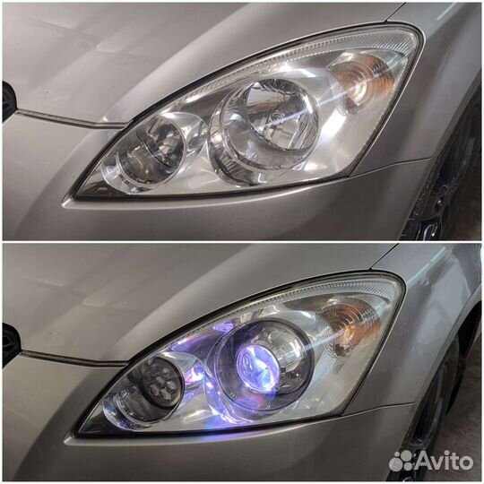 Ремонт и восстановление фар