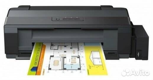 Принтер струйный Epson L1300 цветной, А3+