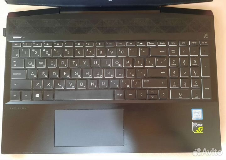 Игровой ноутбук HP pavilion gaming 15